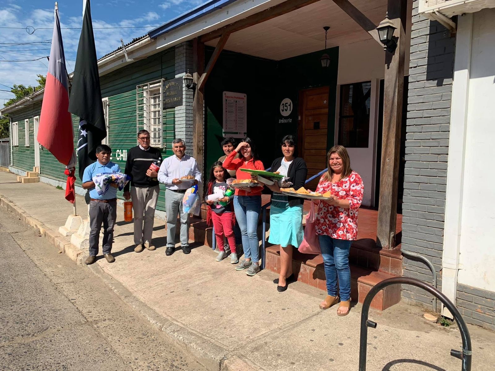 Actividad navideña con los internos del centro de reclusión de Gendarmería de Chile